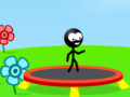 Igra Trampolin Stickman spletu