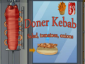 Igra Solata z doner kebabom, paradižniki, čebula spletu