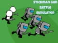 Igra Simulator Bitke z Orožjem Stickman spletu