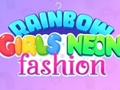 Igra Neonska Moda Družic Rainbow spletu