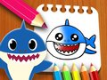 Igra Barvna knjiga Baby Shark spletu