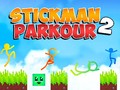 Igra Stickman Parkour 2 spletu