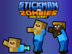 Igra Stickman proti zombijem WorldCraft spletu