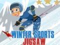 Igra Zimski športi sestavljanka spletu