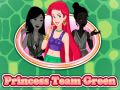 Igra Princese Ekipa Zelena spletu