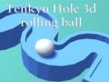 Igra Tenkyu Luknja 3D Valjčna Kroglica spletu