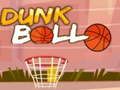 Igra Dunk Žoga spletu