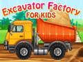 Igra Tovarna Excavatorjev Za Otroke spletu