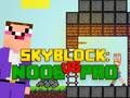 Igra Noob proti Pro Skyblock spletu