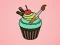Igra Barvanje Sladkih Cupcake-ov spletu