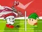 Igra Zimski nogomet Santa na glavi spletu