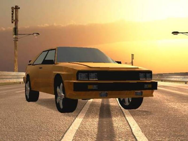 Igra Dirka na avtocesti 3D spletu