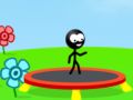Igra Trampolin Stickman spletu