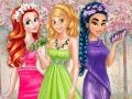 Igra Barve pomladnih princes kimon spletu