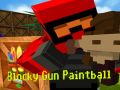 Igra Blokasta Puška Paintball spletu