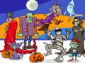 Igra Najdi 5 razlik Halloween spletu
