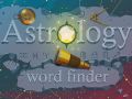 Igra Iskalnik Besed Astrologije spletu