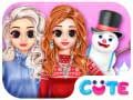 Igra Princese Zimski Stil spletu