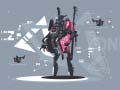 Igra Skrit Alien Robot Bojevnik spletu