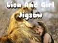 Igra Sestavljanka Lev in Deklica spletu