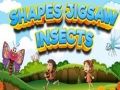 Igra Oblike Sestavljanka Insekti spletu