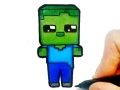 Igra Enostavno Barvanje za Otroke Mineblox spletu
