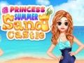 Igra Princese Poletna Peščena Grad spletu