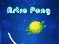 Igra Astro Pong spletu