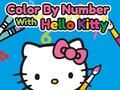 Igra Barvaj po številkah z Hello Kitty spletu