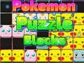 Igra Pokémon Sestavljanke Bloki spletu