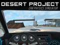 Igra Simulator fizike avtomobilov Projekt Puščava spletu