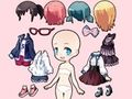 Igra Chibi Anime Princeska Lutka spletu