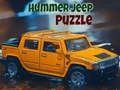 Igra Hummer Jeep Puzzl spletu