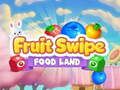 Igra Fruit Swipe HRANA DEŽELA spletu