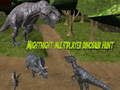 Igra Ponočna večigralska lov na dinozavre spletu
