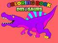 Igra Barvna knjiga Dinosavri spletu