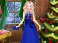 Igra Elsa Frozen: Božično oblačenje spletu