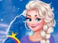 Igra Elsa: Zmrznjene Stilne Rože spletu