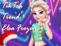 Igra TikTok Trend: Elsa Zmrznjena spletu