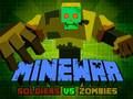 Igra Vojska Minewar proti Zombijem spletu