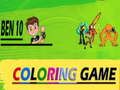 Igra Barvanje Ben 10 spletu
