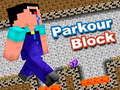 Igra Parkour Blok spletu