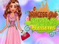 Igra Princese Dekleta Pomladni Cvetovi spletu