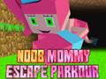 Igra Noob Mama Bežanje Parkour spletu