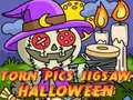 Igra Trgane Slike Sestavljanka Halloween spletu