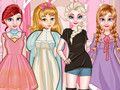 Igra Princese Papirnata Punca Stil spletu