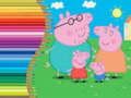 Igra Knjiga za barvanje Peppa Pig spletu