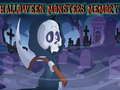 Igra Spomin na Halloweenske Pošasti spletu