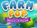 Igra Farma Pop Match-3 Uganka spletu