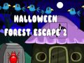 Igra Pobeg iz Halloweenskem gozdu 2 spletu